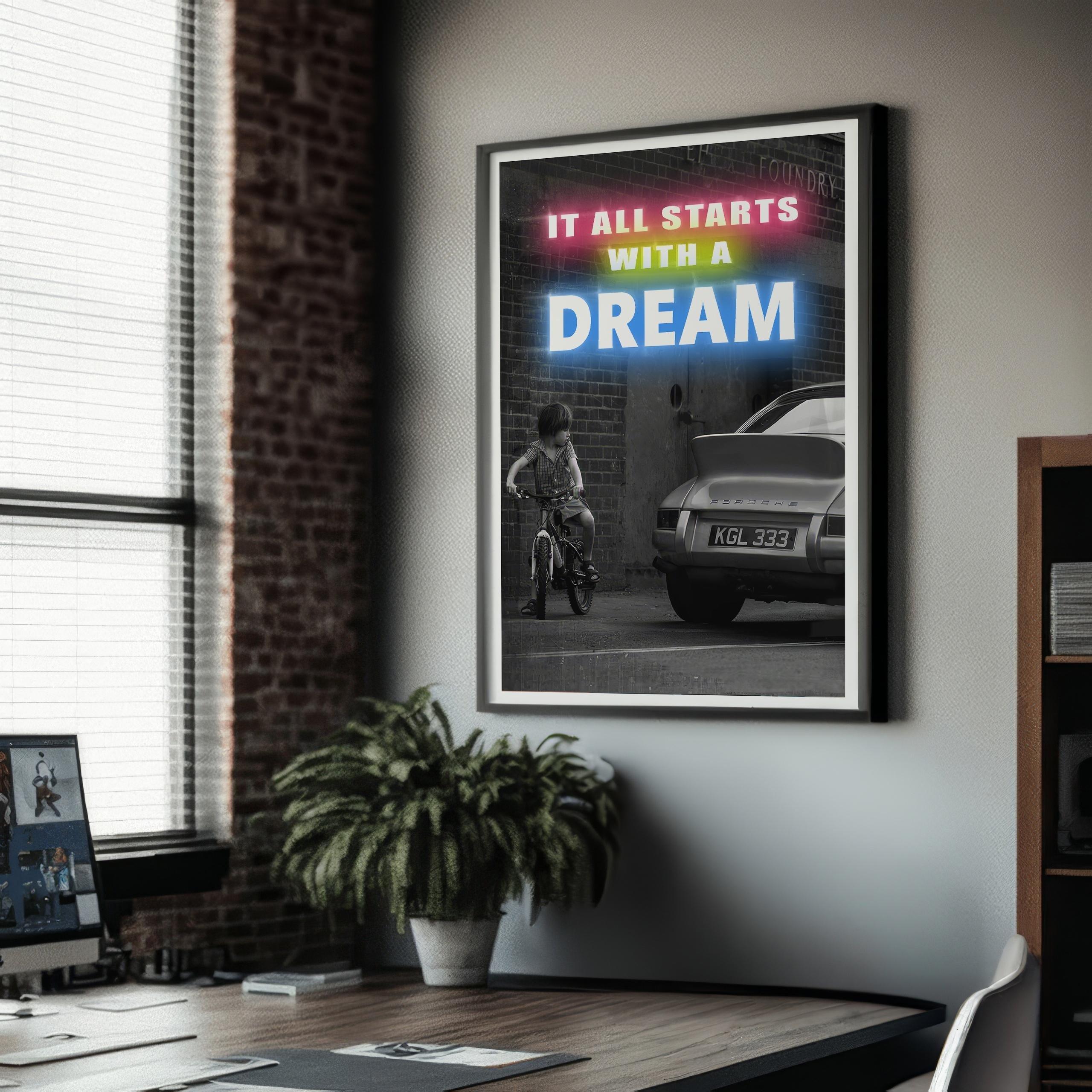 IT ALL STARTS WITH A DREAM | t-shirt