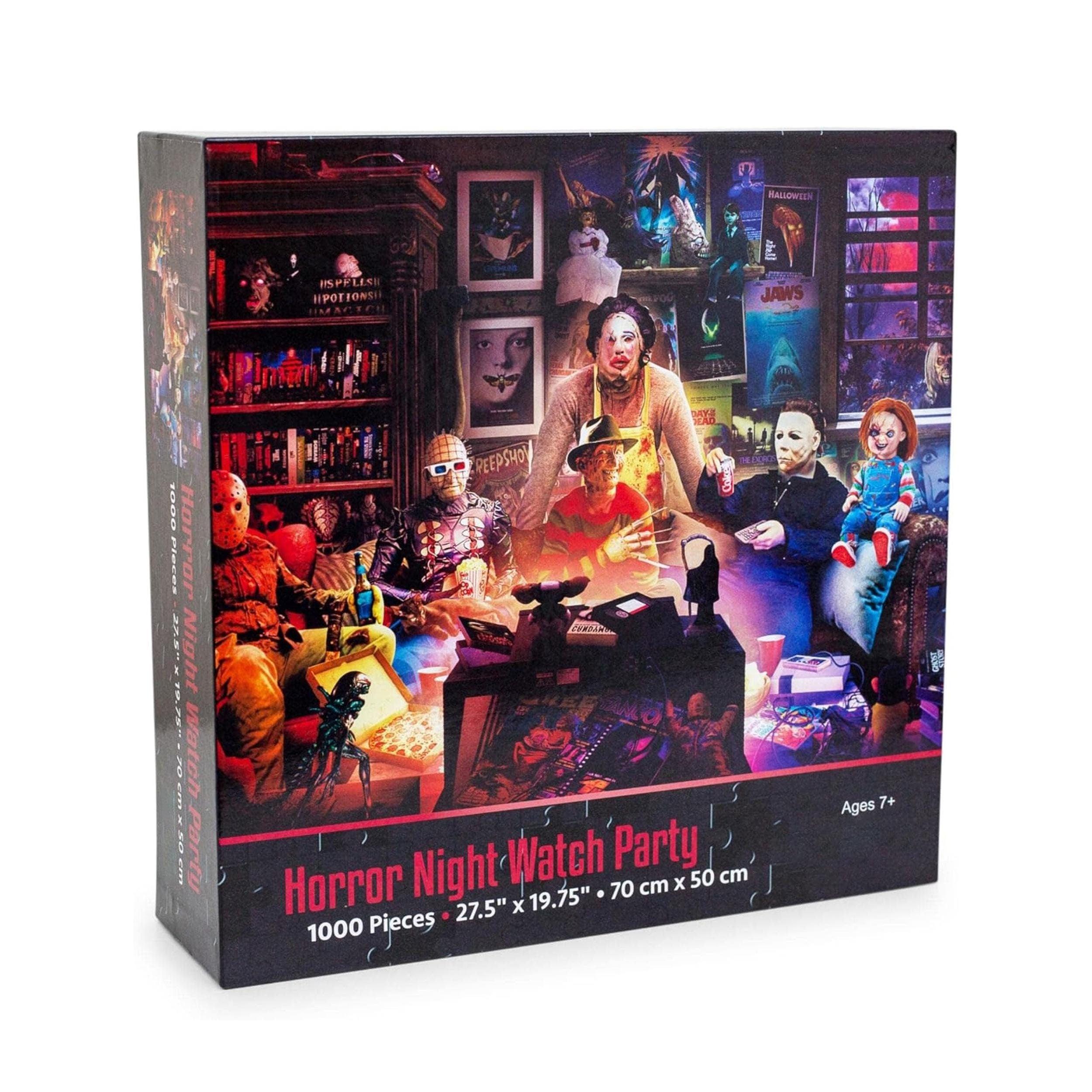 Horror 1000-Piece Jigsaw, Halloween Movie Night, Michael Myers Gift, UNIQUE Movie Gift, Brain Teaser, Horror Board Game, 1000 Pieces Puzzle